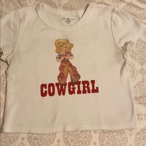 Brandy Melville cowgirl ashlyn tee